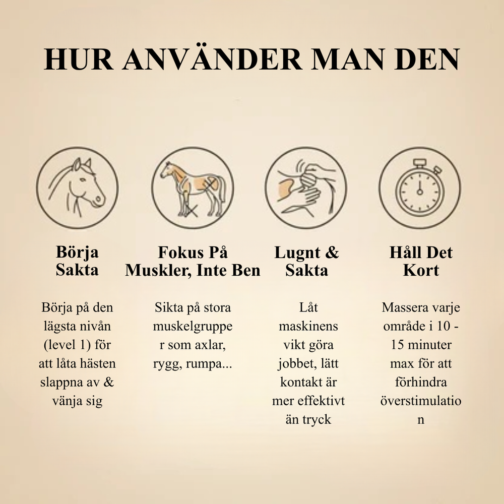 EquiThera Pro – 8-hoders rødlysmassasje for hest