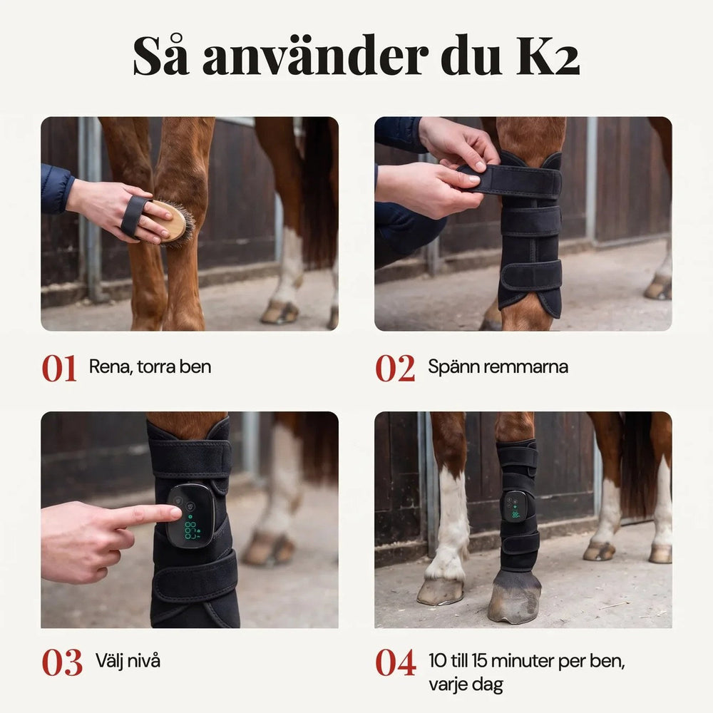 Slik bruker du EquiThera K2