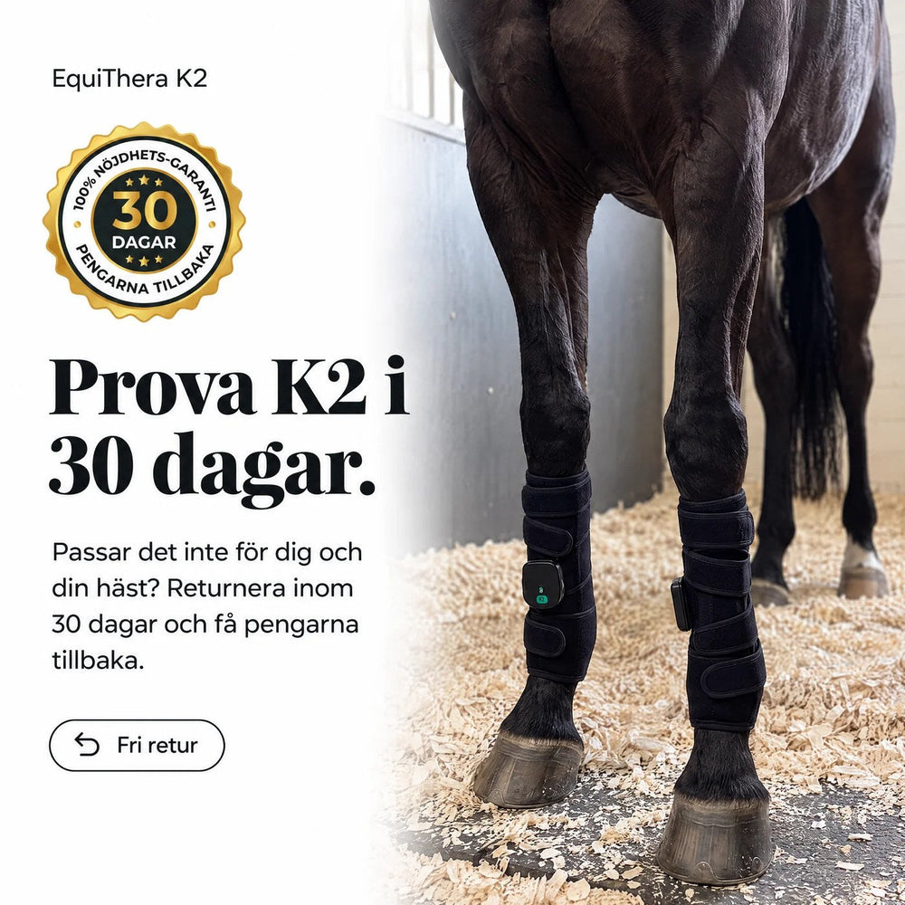 Prøv EquiThera K2 i 30 dager