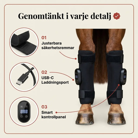 EquiThera K2 — Rödljusdamask För Läkning På Djupet