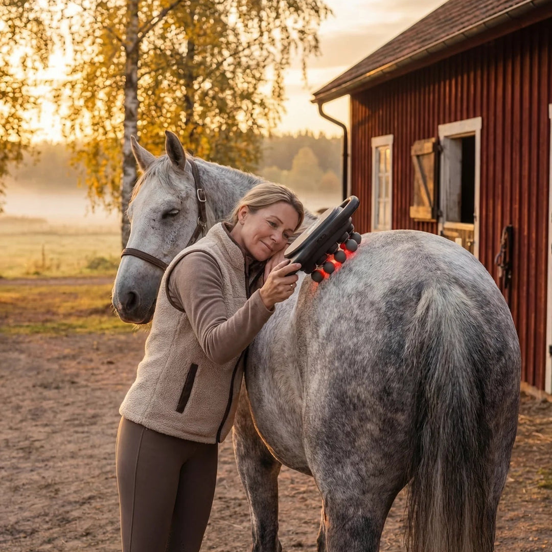 De flesta "hästmassagepistoler" är människoverktyg med nytt namn.