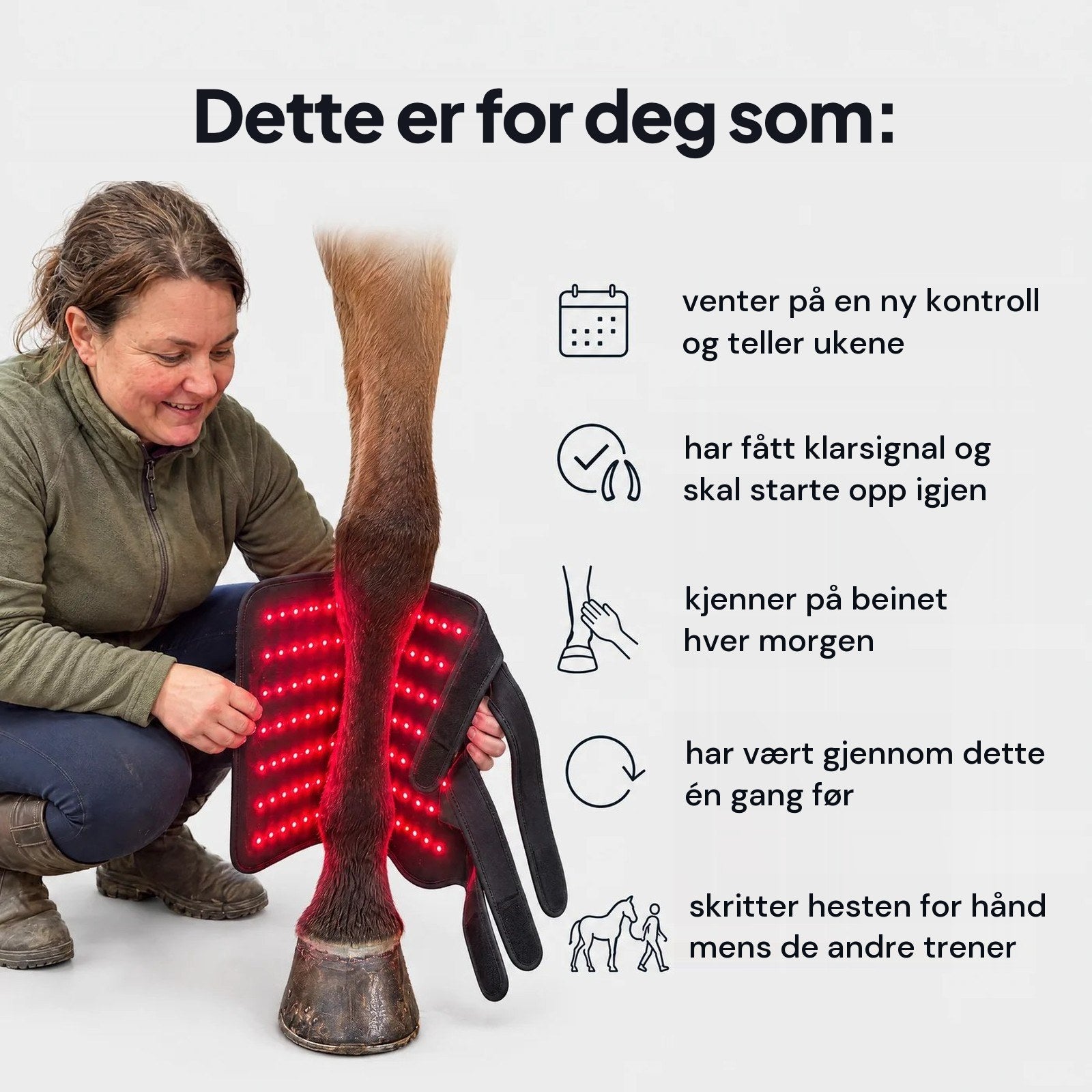 Dette er for deg som venter på kontroll, har fått klarsignal eller kjenner på benet hver morgen