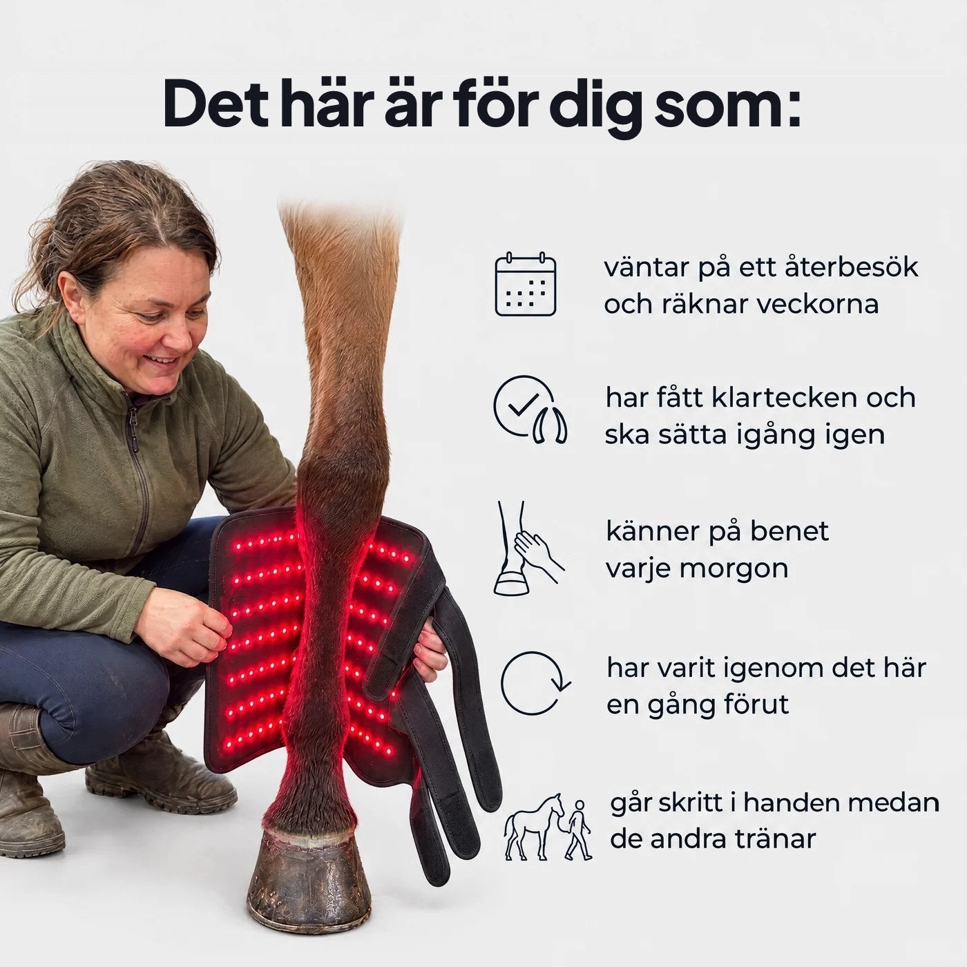 Det här är för dig som väntar på återbesök, har fått klartecken eller känner på benet varje morgon